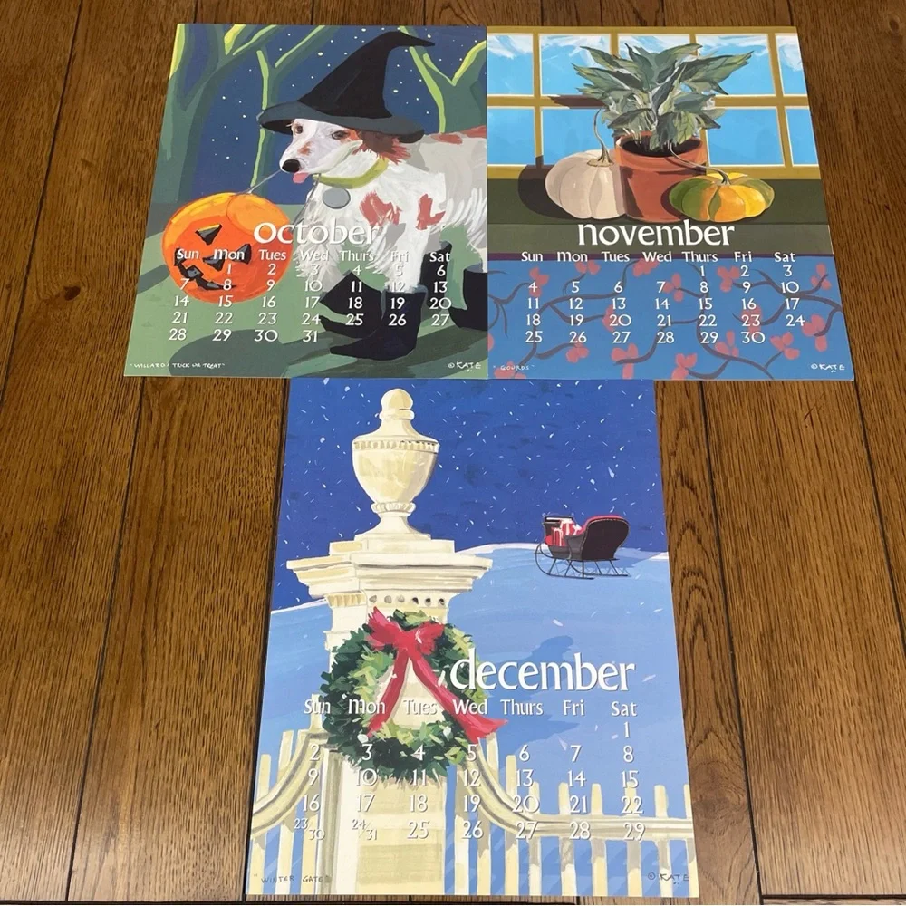 Kate Libby Calendar For 2012 Art For Everyday 11